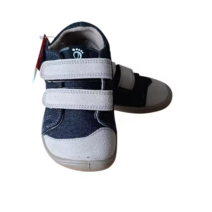 Sneakers respetuosos ELF DENVER VEGAN Bar3Foot Gris oscuro/Ivory Tallas 25-32 - 1