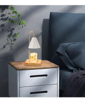 Lámpara Calentadora De Velas Con Timer Para Aromaterapia Y Decoración Moderna De Hogar Y Dormitorio Luz De Cera Retro Control Remoto - details 37