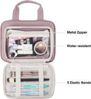 Neceser de tamaño complete, Bolsa de maquillaje Grande, organizer, Bolsa de Cosméticos de viaje - details 2
