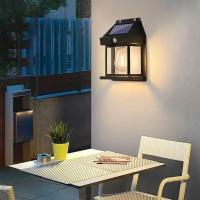 Lámpara De Tungsteno Solar Con Sensor De Movimiento Inteligente 3 Modos De Iluminación Impermeable Para Decoración De Jardín Y Pared - details 8