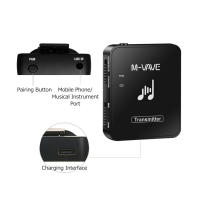 Sistema De Audio Inalámbrico M-VAVE WP-10 Monitor De Auriculares Transmisión Lossless Estéreo Mono Grabador Recargable Transmisor Receptor - details 8