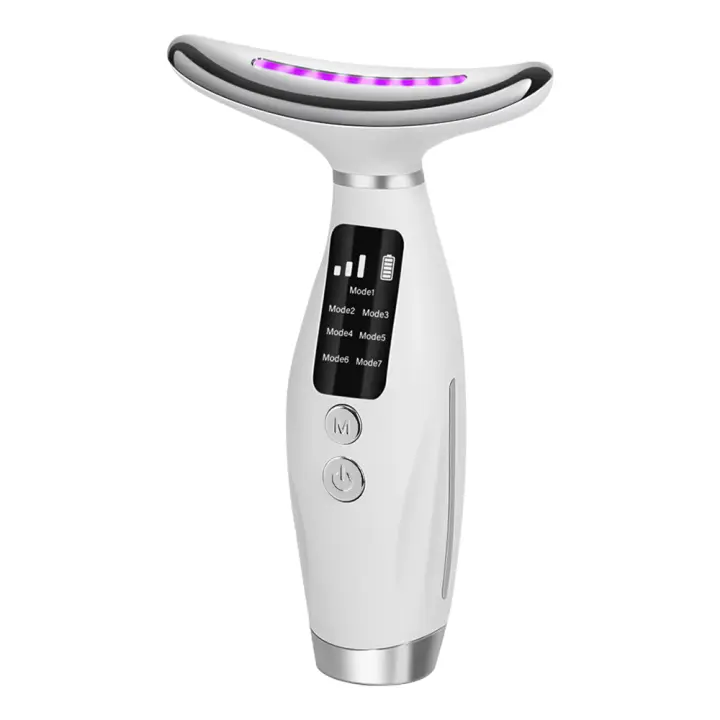 Dispositivo De Belleza Para Cuello Y Cara Con Masaje De Vibración Máquina De Levantamiento Facial Personal Para Uso Doméstico Hailicare USB Cable - 1
