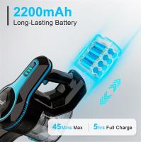 Escoba Aspiradora Sin Cable Inse N5, 12000pa Aspirador Aspiradora De Cenizas Potente 45 Minutos En Modo AutomáTico, Aspirador InaláMbrico 6 En 1 Antienredo Para Suelo/Alfombra/Pelos De Animales - details 2