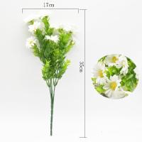 1pc/5pcs Arreglo De Flores Artificiales En Estilo Margarita Para Decoración De Hogar Accesorios De Jarrones Para Bodas Y Fotografía Propiedades Falsas De Plantas - details 6
