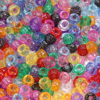 200pcs De Cuentas De Cerámica Coloridas 6x9mm Para Crear Pulseras Y Collares DIY Accesorios Para Manualidades Y Pelucas Para Niñas - details 4
