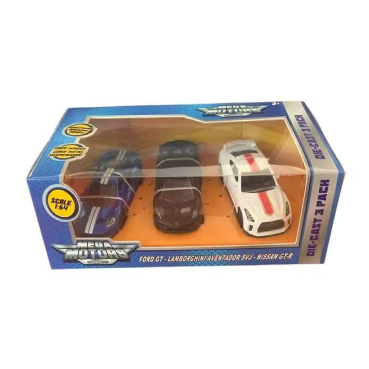 PACK DE 3 COCHES METAL MOTORS | 41155 - 1