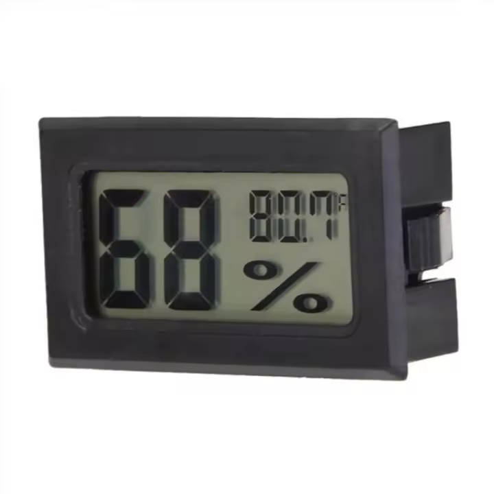 Mini Termómetro Y Higrómetro Digital LCD Sensor Electrónico De Humedad Y Temperatura Para El Hogar Estación Climática Interior - 1