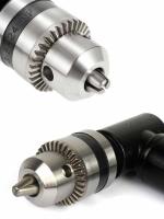 Herramienta De Ángulo Recto Negro Para Taladro Eléctrico Adaptador De Hierro De Aluminio Herramienta Giratoria Para Espacios Estrechos - details 0