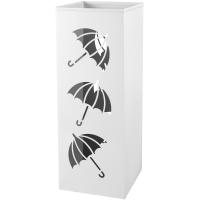 Soporte de paraguas de Metal cuadrado, estante decorativo, Cubo de soporte, bastones multiusos para caminar, soporte para entrada - details 8