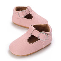 Zapatos Para Bebé Recién Nacidos Niñas Clásicos Corazón De Goma Antideslizante PU Vestido Primera Caminadora Zapatos De Cuna - details 43