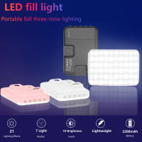 Luz De Rellenado LED Recargable Con Clip Para Videoconferencia Y Autoceño Compatible Con iPhone Android iPad Y Laptop Ideal Para Maquillaje TikTok Vlog - details 11
