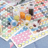Caja Organizadora De Diamantes Para Pintura Con Etiquetas Y Pegatinas De Números Caja De Almacenamiento Para 24/30/60 Botellas - details 6
