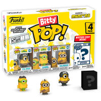 Funko Pack 16 4 packs de 4  Bitty bittys Minions Gru Mi Villano Favorito Despicable Me Bob Jerry Stuart Kyle DAve Kevin Minion Funko Pop Bitties Bittis - details 3