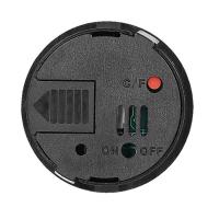 Mini Termómetro Redondo Electrónico LCD Para El Hogar Medidor De Temperatura Y Humedad Indor Herramientas De Mercancía - details 4
