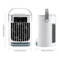 Mini enfriador de aire, humidificador doméstico, ventilador de enfriamiento por pulverización, ventilador de aire acondicionado portátil - details 14