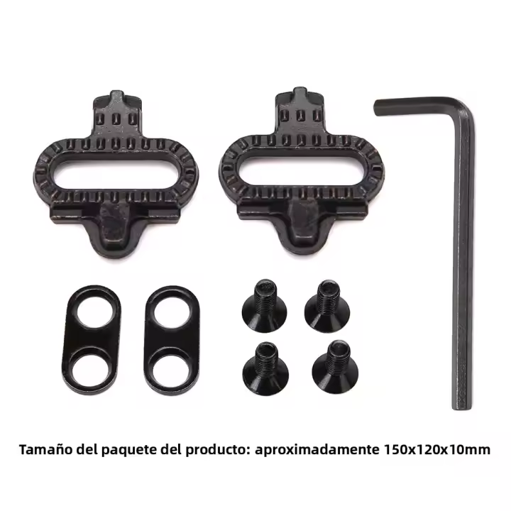 Juego De Pedales De Bicicleta MTB Para Ciclismo De Competición Y Deporte Equipo De Calas Tocas Shimano SH51 SPD Para Mountain Bike - 1