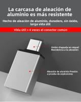 Adaptador OTG USB 3.0 a Tipo C Hembra a Macho Carga Rápida Adaptador USB C Para Xiaomi Samsung Laptop PC Conector a USB a Conector B Tipo-C Voltaje De Entrada 5v Voltaje De Salida 5v - details 9