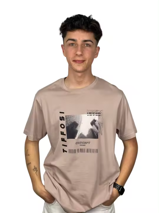 Camiseta Tiffosi Riley-611-Rose Dust - 1