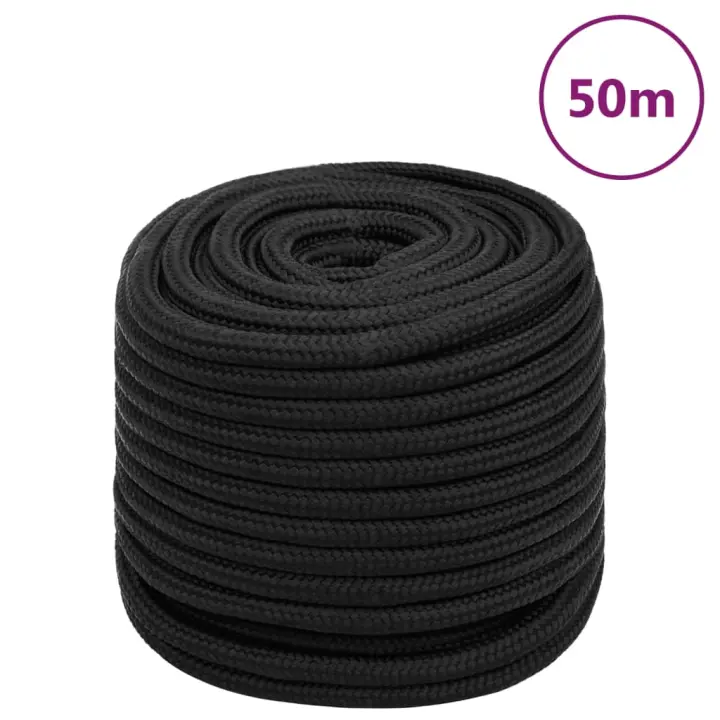 vidaXL Cuerda de barco polipropileno 18 mm 50 m cuerda Color orange,  Negro, y mas - 1