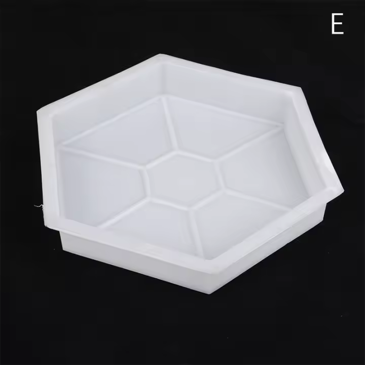Molde De Plástico Para Camino DIY Molde De Calzada Para Jardín Forma De Agujero Medio Para Hacer Caminos Con Hormigón - 1