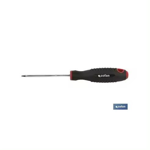 Cofan Destornillador Cr-Molibdeno Plano Sl-8x200 - Alta Calidad - 1