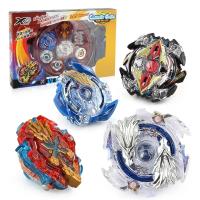 Juego De Disco Giro Explosivo 4-en-1 Con Mango Lanzador Para Competencia Set De Juguetes Para Niños Edad Recomendada 3-18+ Unisex Plástico Mini - details 3