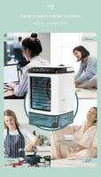 Ventilador De Escritorio Xiaomi Mini Atomizador Con Spraying Portátil Para Humidificación Y Aire Acondicionado Funciona Al Aire Libre Control Remoto Potencia 120w Voltaje 5V - details 2