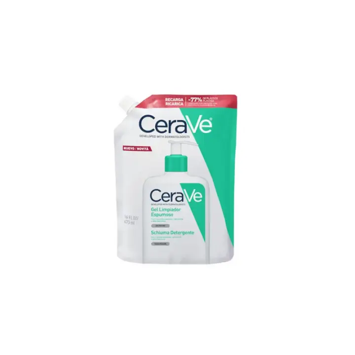 Cerave Limpiador Espumoso Recarga 473ml - 1