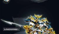 Juguetes De Bloques De Construcción Mecánica WUKONG Juego De Monarca Simio Series De Robot Warrior ZHAOYUN Modelo Heroico Para Niños Regalo Para Chicos - details 10