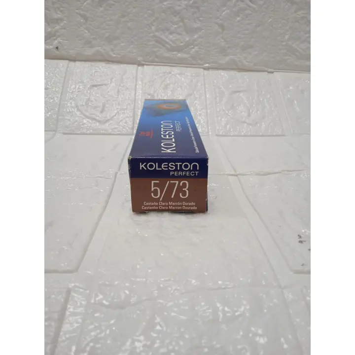 WELLA PROFESSIONALS KOLESTON Perfect Nº5/73 Castaño Claro Marrón Dorado 60ml - 1