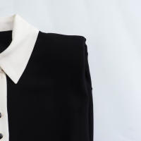 Vestido Mini De Verano Para Mujer TRAF Con Cuello En V Y Mangas Cortas Estilo Vintage Chic Sin Mangas A-Line Traje De Noche - details 4