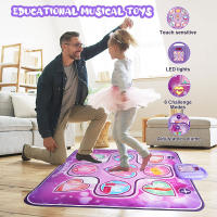 Alfombrilla de Baile Electrónica con Luces LED Ajustable Volumen Incorporado Música 5 Modos de Juego para Regalos de Navidad y Cumpleaños para Niñas Juguetes Interés: Música - details 12