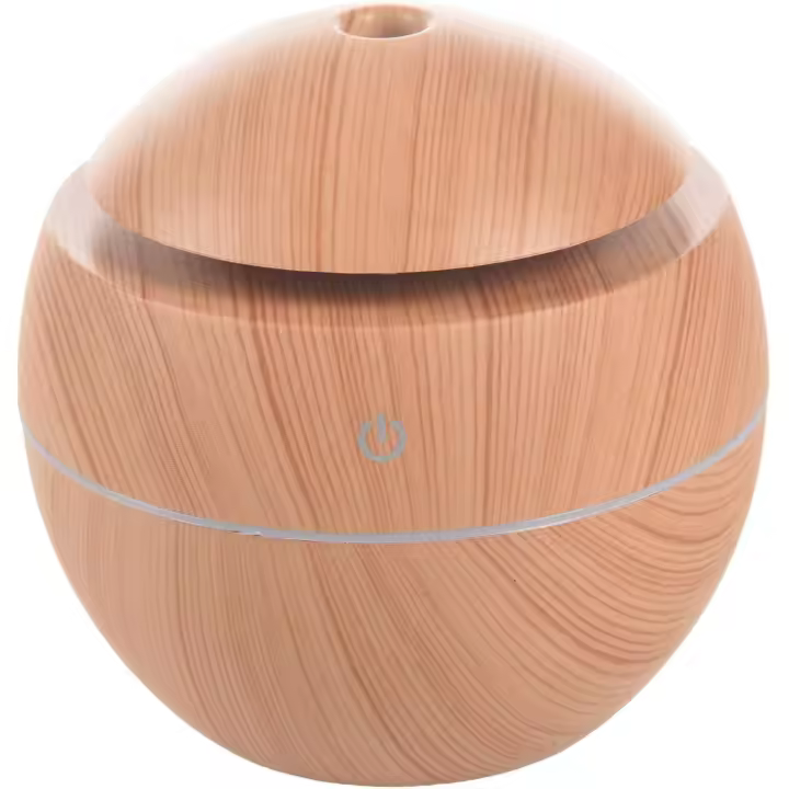 Humidificador USB, Difusor de Aceites Esenciales, Ultrasónico, con 7 LED Colores - 1