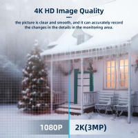Cámara PTZ 4K IP Exterior Impermeable Con Lente Dual 5G WiFi Seguridad Vigilancia De Video Monitorización De Bebé Auto Tracking - details 3