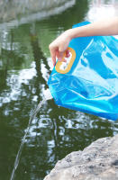 Bolsa De Agua Plegable Portátil Para Camping Y Senderismo 2.5/5/10L Gran Capacidad De Almacenamiento De Agua Durable Bolsa De Agua Para Exteriores - details 10