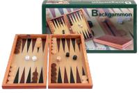 Backgammon de entrenamiento Aquamarine games SG1019. Fabricado en madera. Estuche de viaje - details 0