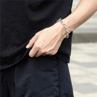 Pulsera De Cadena Para Hombre 8MM Estilo Punk Y Hip Hop Joyería De Acero Inoxidable 316L Pulsera De Moda Sencilla Y Duradera - details 6