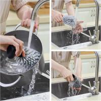 Cepillo De Limpieza Para Vajilla Y Botellas Con Aspiración Para Fregadero Multifuncional Y Ecológico Verde Accesorio De Cocina - details 6