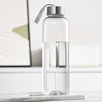 Botella De Agua Portátil Transparente De Plástico Para Deporte Y Viajes Ideal Para Ciclismo Y Senderismo Adultos - details 0
