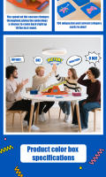 Nuevo Juego De Mesa Interactivo Rocking Seesaw Tilt N Shout Divertido Para Familia Y Amigos Juego De Puzzle Y Batalla De Cuestionarios Multijugador Para Fiestas - details 2