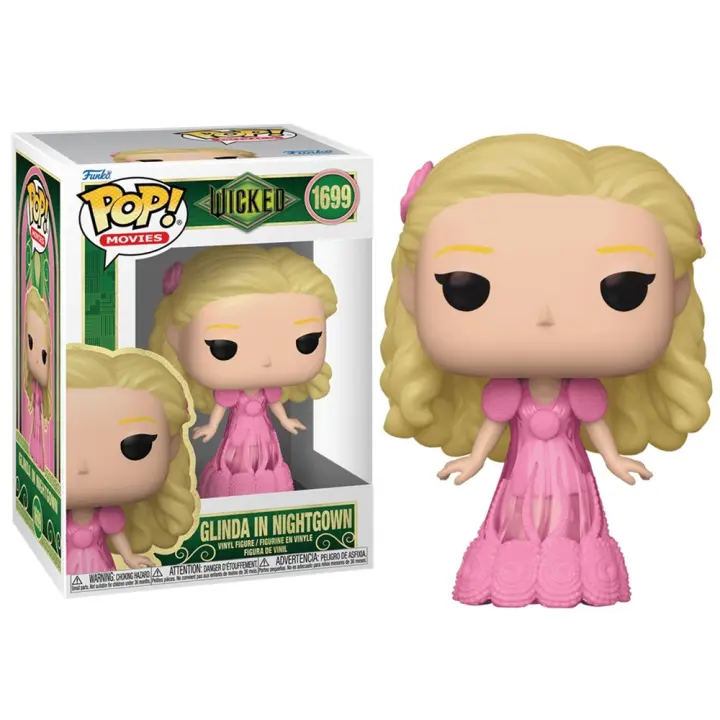 FUNKO POP! WICKED – GLINDA EN CAMISÓN, 79750, Nº1699, PRODUCTO CON LICENCIA OFICIAL - 1