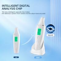 Testador De Piel Digital LCD Analizador De Hidratación Y Aceite Para Cuidado De La Piel Detector De Agente Fluorescente Para Frontal Y Patoleta - details 10