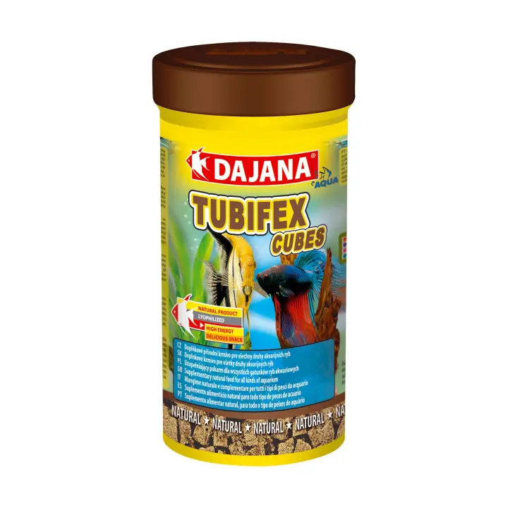 Alimento TUBIFEX CUBES de DAJANA (100 ml) - 1