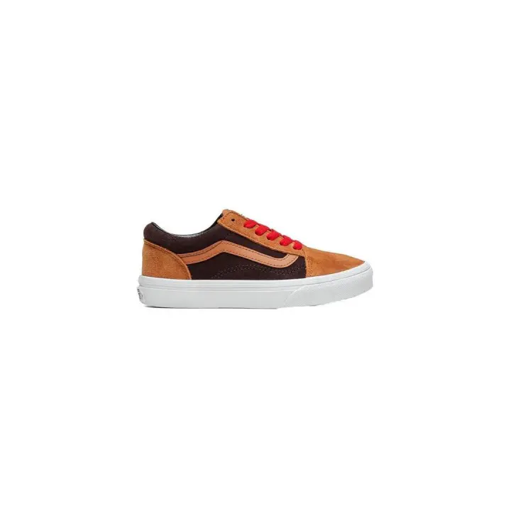 Zapatilla Niño Vans Old Skool Marrón - 1