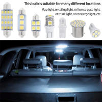 42pcs Luces LED Para Interior De Coche Bombillas T10 6000K SMD Para Matrícula Maletero RVs Lámpara De Mapa/Domo/Licencia/Leer - details 4