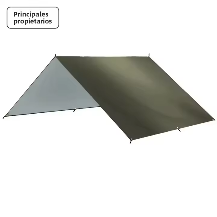 Toldo Para Camping Impermeable Sombrilla De Playa Para Turistas Canopy De Jardín Cubierta Solar Ultraligera Refugio Solar Exterior - 1