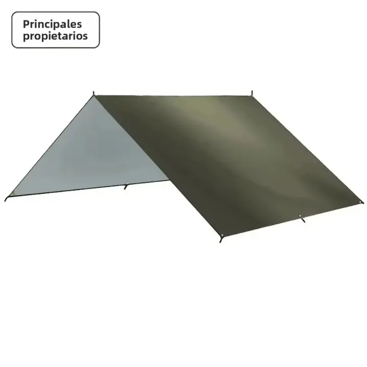 Toldo Para Camping Impermeable Sombrilla De Playa Para Turistas Canopy De Jardín Cubierta Solar Ultraligera Refugio Solar Exterior - 1
