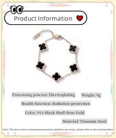 Pulsera de Hoja de la Supervivencia de Titanium para Mujer - details 0