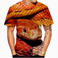 Camiseta Gráfica 3D De Serpiente Para Hombres/Mujeres/Criaturas Personales Talla Grande Hasta 6XL Estilo Casual Para Todas Las Estaciones - details 7
