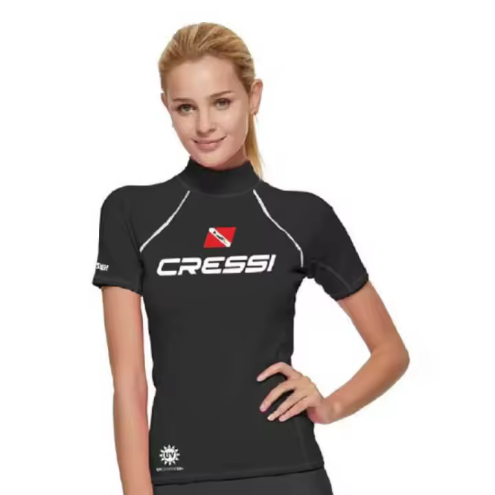 Cressi Camiseta Uv Manga Corta Diving 2024 - 1